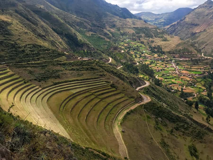 Pisaq, Ollantaytambo, Chinchero - Sacred Valley Experience - The Pisac payoff: good stone, big views, and a human stop