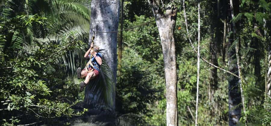 Puerto Maldonado: Jungle Adventure |Zipline + Canopy + Kayak - Zip lines for adrenaline: short runs, real safety checks
