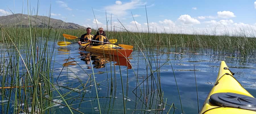 Puno: 2-day Uros Kayak Tour with Homestay at Amantani Island - Day 1 Kayak to the Uros Floating Islands, Then Straight to Amantani