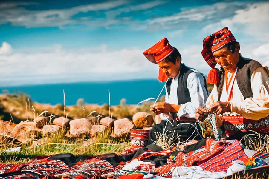 Puno: Uros and Taquile Islands Full-Day Tour with Lunch - Taquile Island: textiles, community, and big views