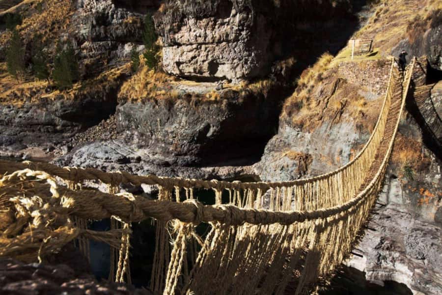 Queswachaka : Tour Inca bridge - The Queswachaka suspension bridge is the whole reason you go