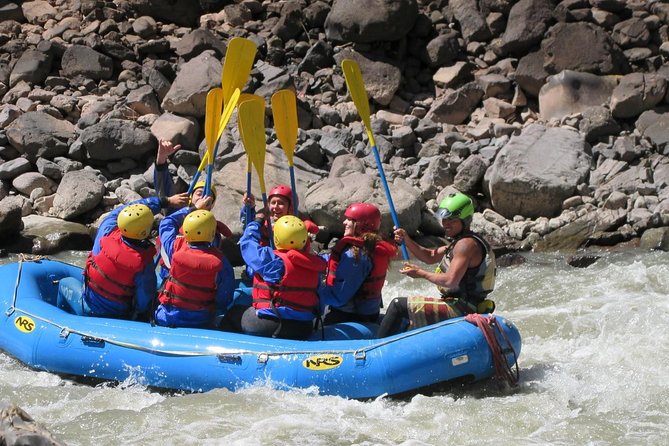 Rafting & Zip line Urubamba River 1 Day - Rafting the Urubamba River: class 2 to 4 depends on the water