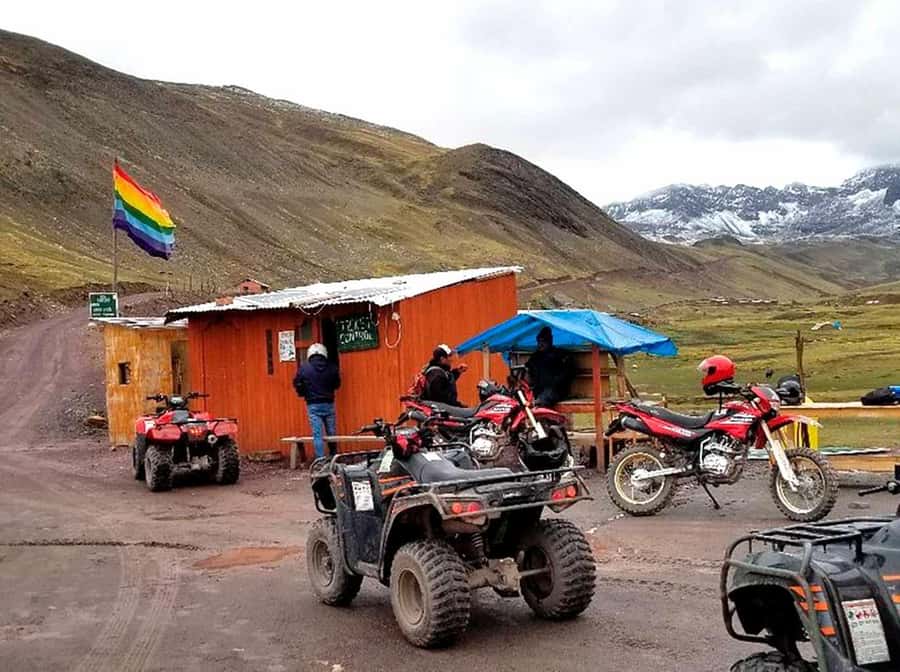 Rainbow Mountain on ATV - Rainbow Mountain on ATV: what you are really signing up for