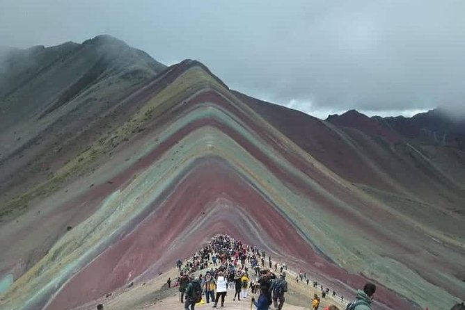 Rainbown mountain cusco 1 Day - The return and mini buffet lunch back in rhythm