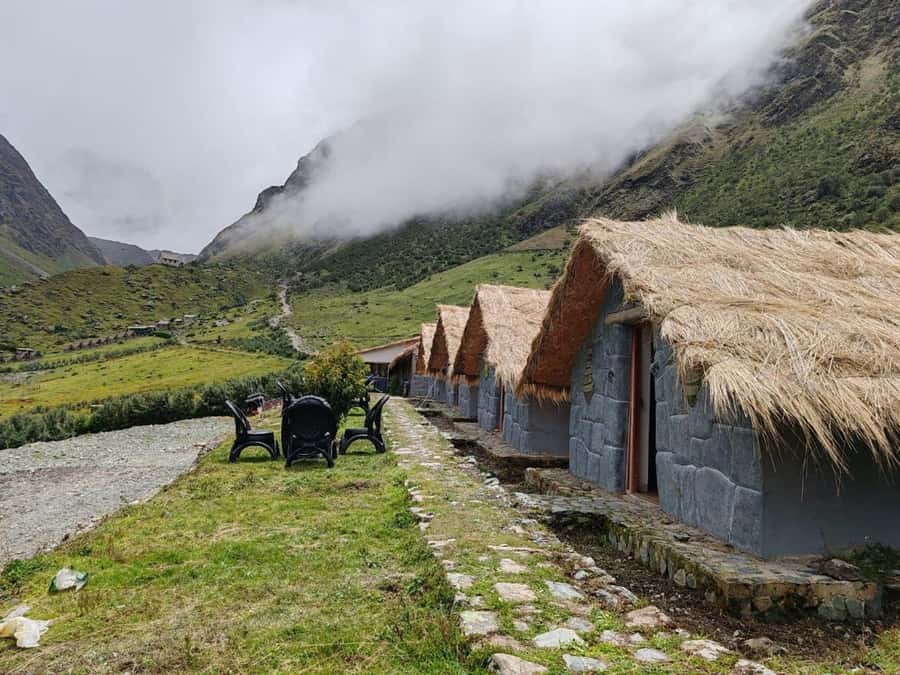Salkantay Trek to Machu Picchu 5D/4N or 4D/3N by glamping - Day 2 over Salkantay Pass: Trail of the 7 Snakes and cozy Sky Huts